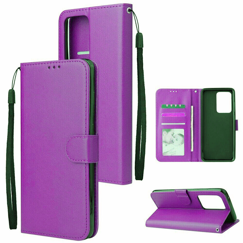 Étui portefeuille folio en cuir pour Samsung Galaxy S20 Ultra Étui portefeuille folio en cuir pour Samsung Galaxy S20 Ultra